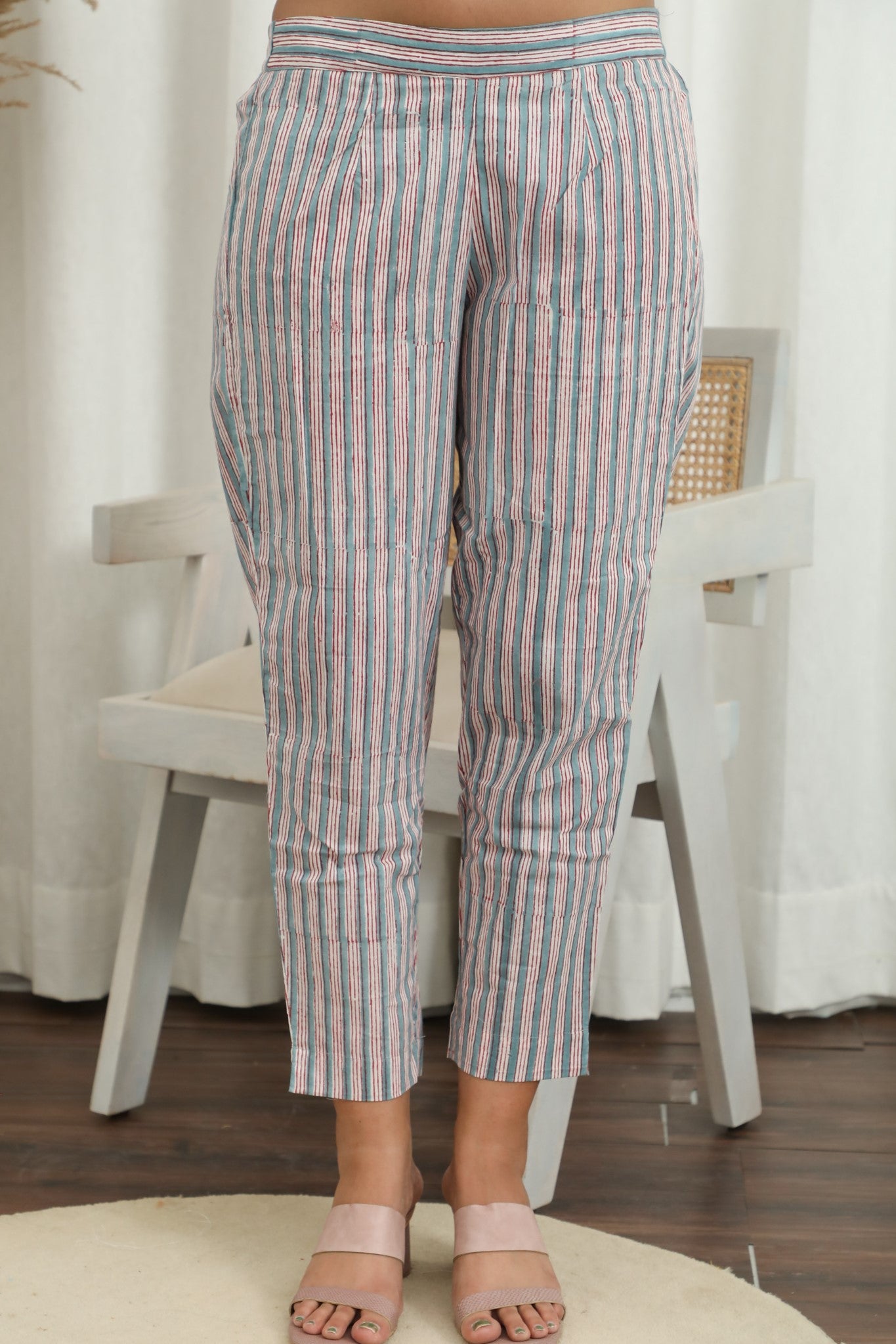 Sootisyahi 'Florita' Hand Block Printed Co-Ord Set