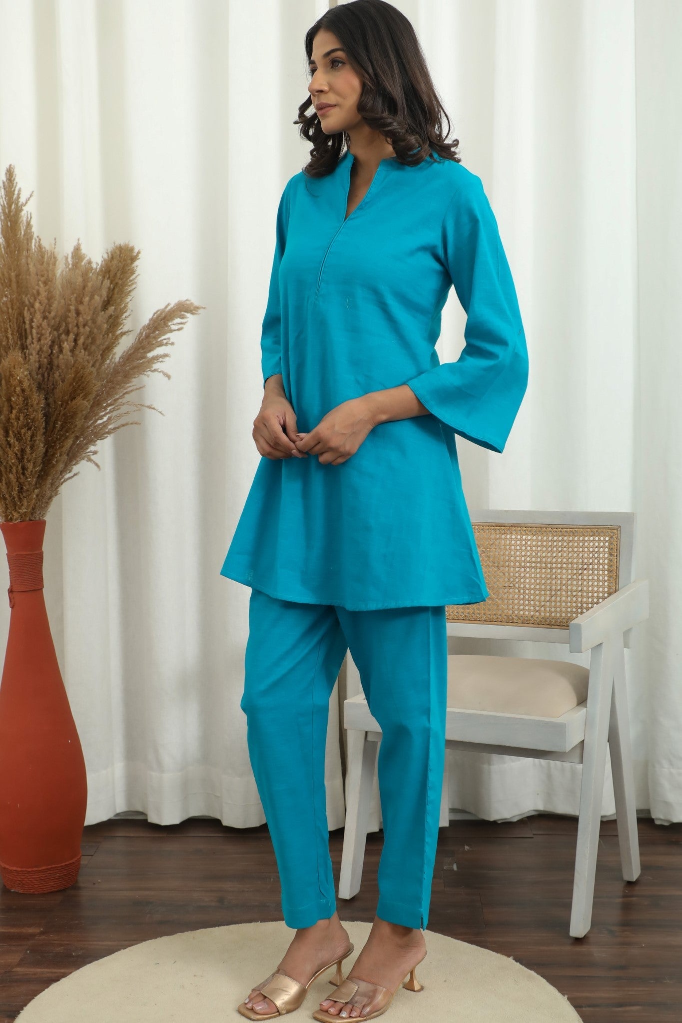 Sootisyahi ' Oceanic Chic ' Cotton Co-ord Set