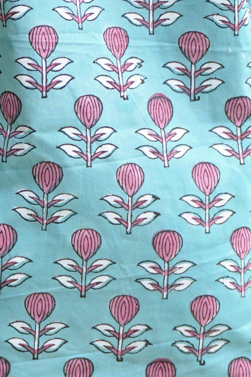 Pink Lemonade Sea Block Printed Night suit - SootiSyahi