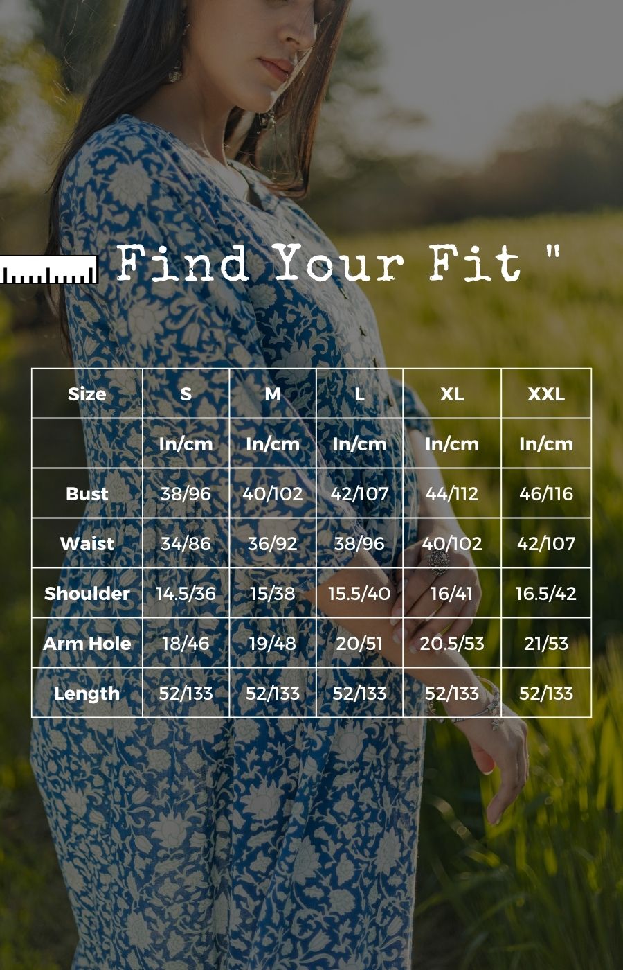 Sootisyahi 'Bloom Mist' Azofree Handblock Printed Pure Cotton Dress - SootiSyahi