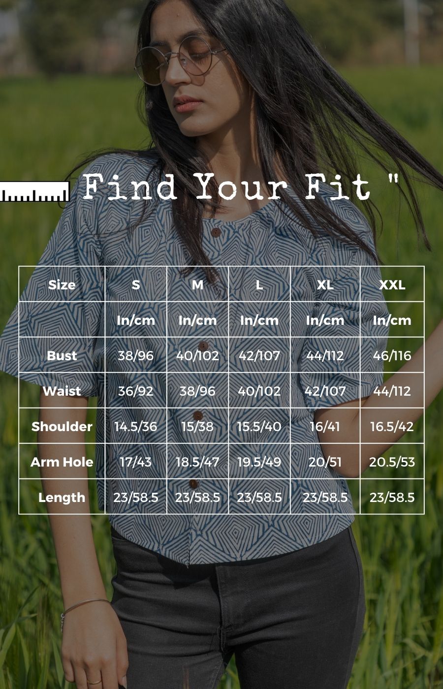 Sootisyahi 'Breezy Mint' Azofree Handblock Printed Pure Cotton Crop Top - SootiSyahi