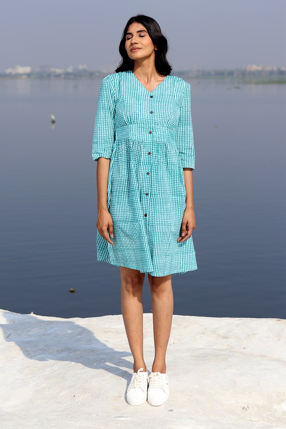 SootiSyahi 'Endless Summer' Cotton Dress - SootiSyahi