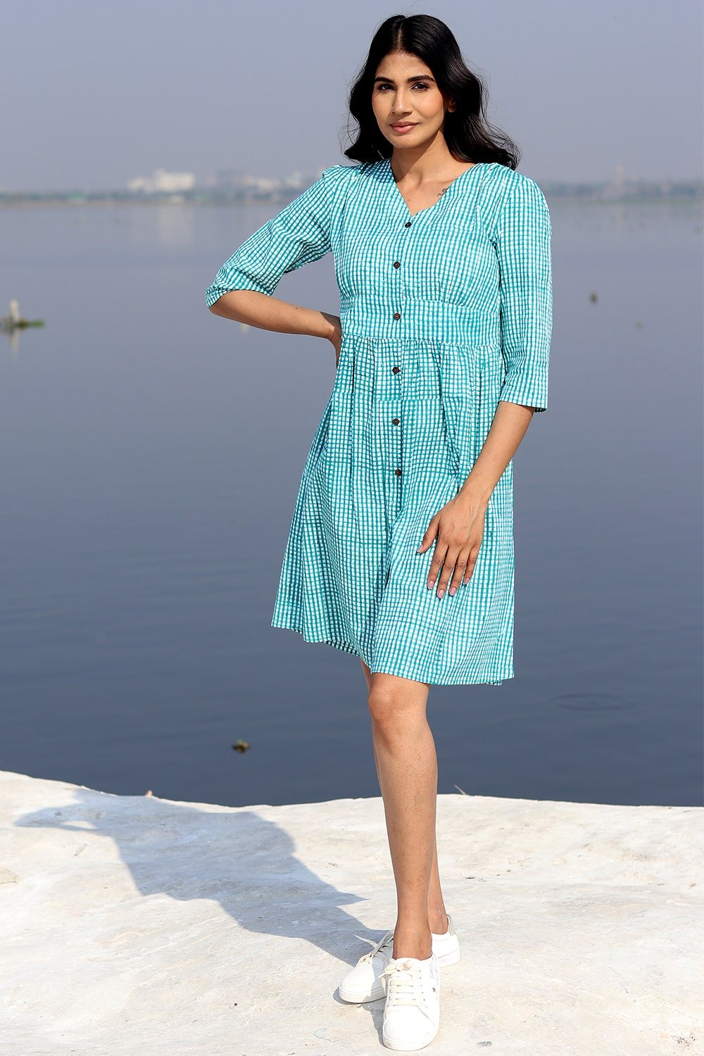 SootiSyahi 'Endless Summer' Cotton Dress - SootiSyahi