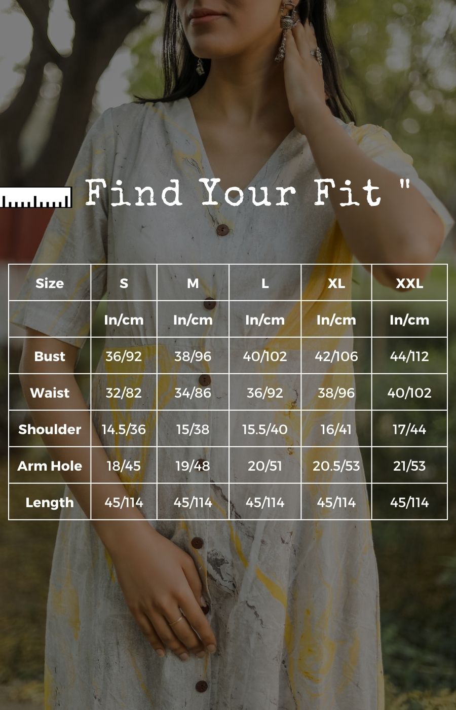 Sootisyahi 'Lemonade' Handmarble Printed Pure Cotton Dress - SootiSyahi