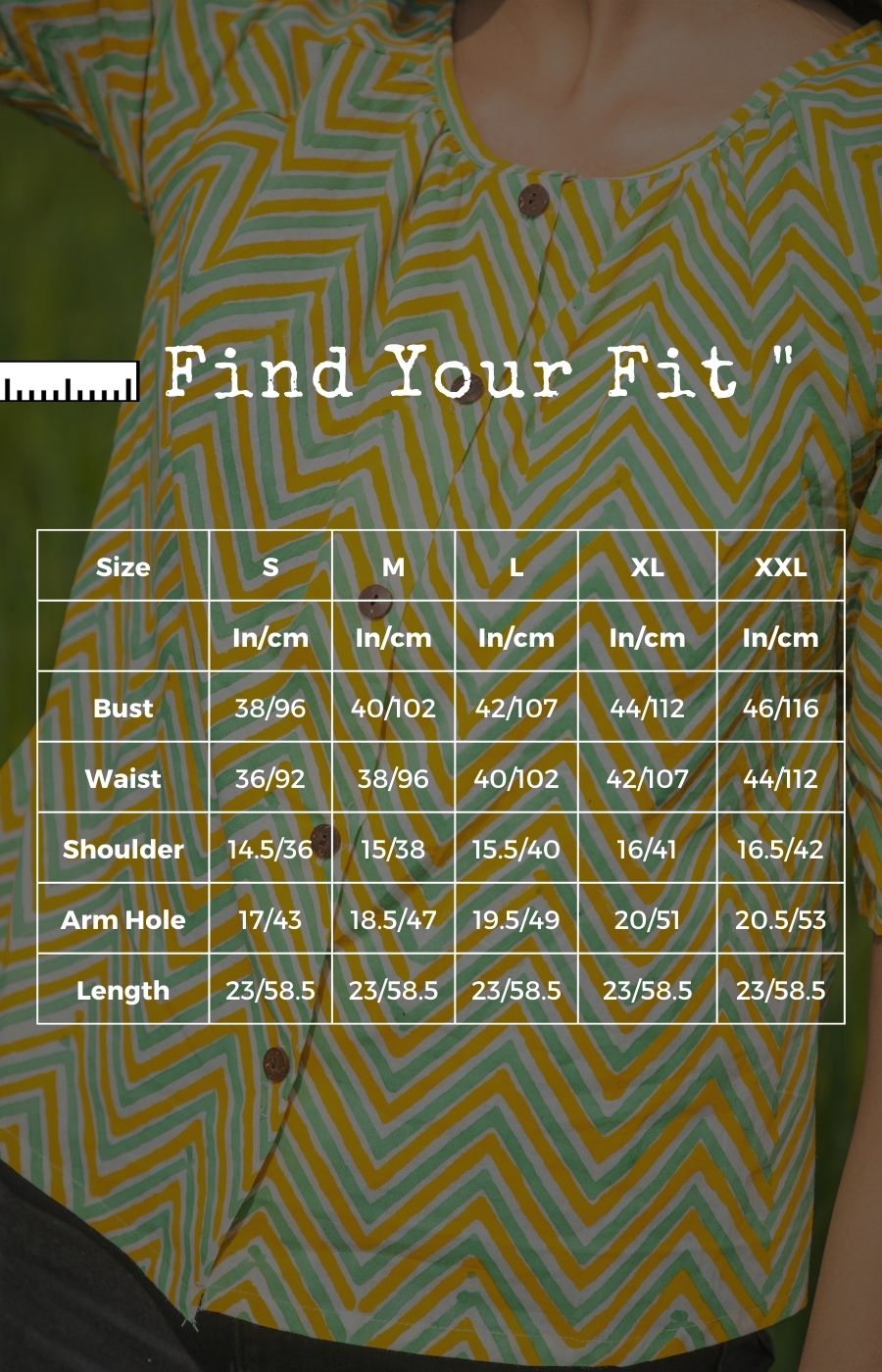 Sootisyahi 'Sea Breeze' Azofree Handblock Printed Pure Cotton Crop Top - SootiSyahi