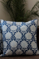 Sootisyahi 'Banuksha' Handblock Printed Cotton Cushion Cover Set - SootiSyahi