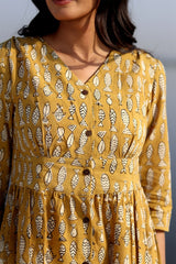 SootiSyahi 'Fish Wave' Cotton Dress - SootiSyahi
