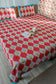 Sootisyahi 'Bed of Flowers' Handblock Printed Cotton Bedsheet
