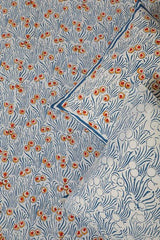 Sootisyahi 'Sparkling Bubbles' Handblock Printed Cotton Bedsheet - SootiSyahi
